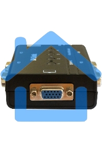 Переключатель KVM D-link DKVM-4K/B3A 4-портовый KVM-переключатель с портами VGA и PS/2