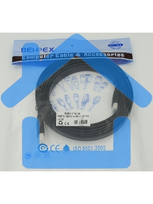 Кабель аудио-видео Behpex HDMI (m)/HDMI (m) 3м. черный