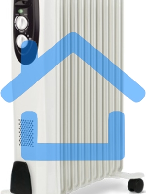 Обогреватель масляный Ballu BOH/CL-11WRN (11 секций) белый, 2200 Вт, 27 м2, термостат