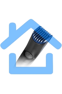 Машинка для стрижки Centek CT-2104 черный/синий DC мотор, аккумулятор, до 50 мин., USB зарядка