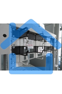 Кабельный органайзер с окнами 19