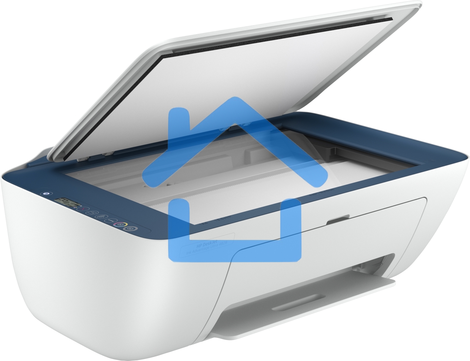 МФУ струйное HP DeskJet Ink Advantage Ultra 4828 (25R76A), A4, цветной, печ. до 7.5 стр/мин. (ч/б) до 5.5 стр/мин. (цвет), 1200x1200dpi, USB, Wi-Fi, Air Print, Mopria