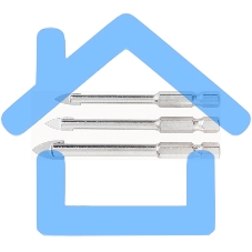 Набор Matrix сверл по керамической плитке, 5 - 6 - 8мм, шестигранный хвостовик