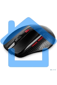 Мышь беспроводная SVEN RX-450W черный, 3200 dpi, радиоканал, USB, кнопки - 6