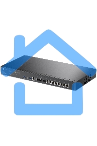 Маршрутизатор TP-Link SafeStream Gigabit Multi-WAN VPN Router with 10G ports