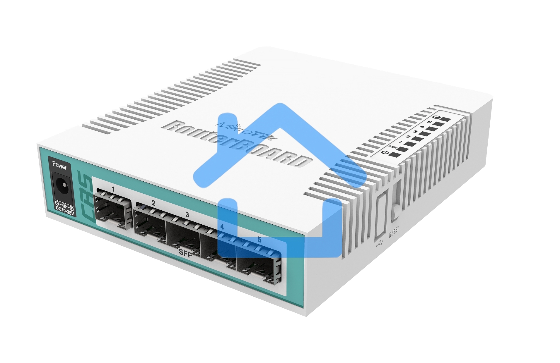 Маршрутизатор 5PORT SFP CRS106-1C-5S MIKROTIK