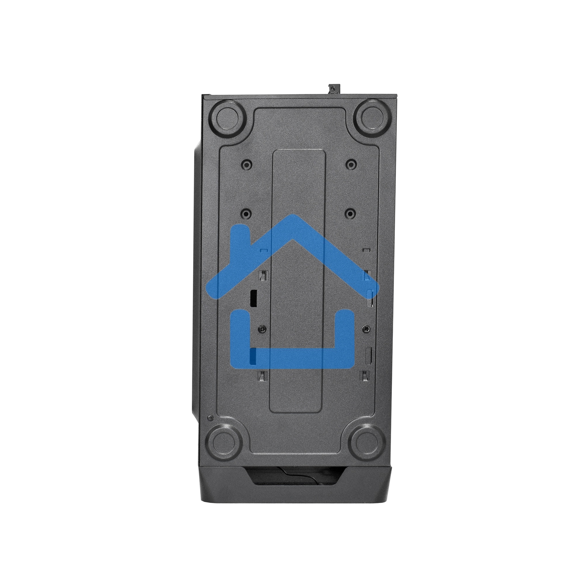 Компьютерный корпус Miditower ExeGate XP-332 Black, ATX, (без БП), 2*USB, Audio