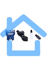 Машинка для стрижки Centek CT-2104 черный/синий DC мотор, аккумулятор, до 50 мин., USB зарядка