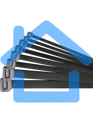 Хомут кабельный Navigator NCT-048-350-100/BL 4.8х350 нейл. черный (уп.100шт)