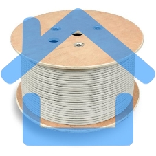 Кабель сетевой Buro UTP 4 пары cat6 solid 0.52мм Cu 305м серый