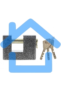 Замок навесной ЗН2-3, 90 мм Сибртех