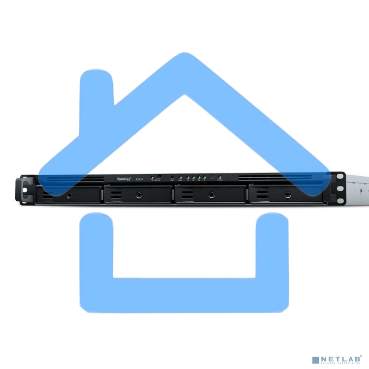 Модуль расширения СХД Synology 4BAY 1U NO HDD RX418