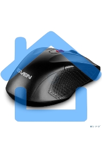Мышь беспроводная SVEN RX-450W черный, 3200 dpi, радиоканал, USB, кнопки - 6