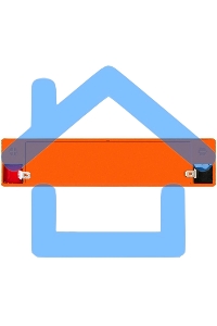 Батарея ExeGate HR 6-9 (6V 9Ah, 634W), клеммы F2