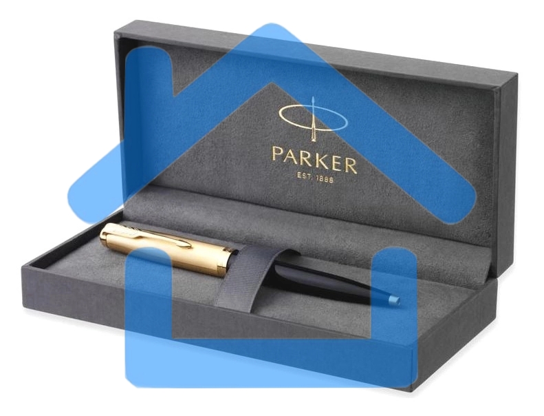Ручка шариковая Parker 51 Deluxe (CW2123513) Black GT M, черные чернила, подарочная коробка
