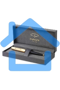 Ручка шариковая Parker 51 Deluxe (CW2123513) Black GT M, черные чернила, подарочная коробка