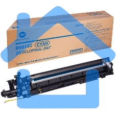 Блок проявки Konica-Minolta bizhub C224/284/364/454/554 синий DV-512C