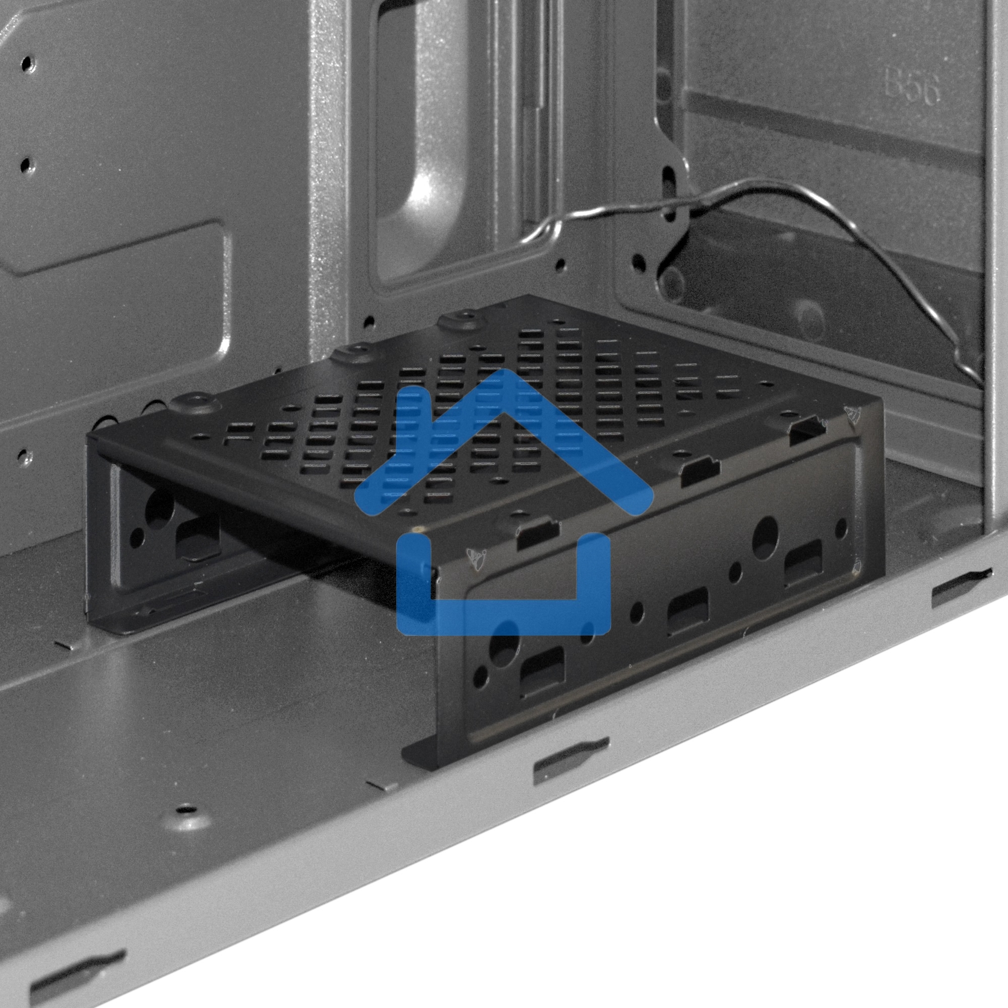 Компьютерный корпус Miditower ExeGate XP-332 Black, ATX, (без БП), 2*USB, Audio