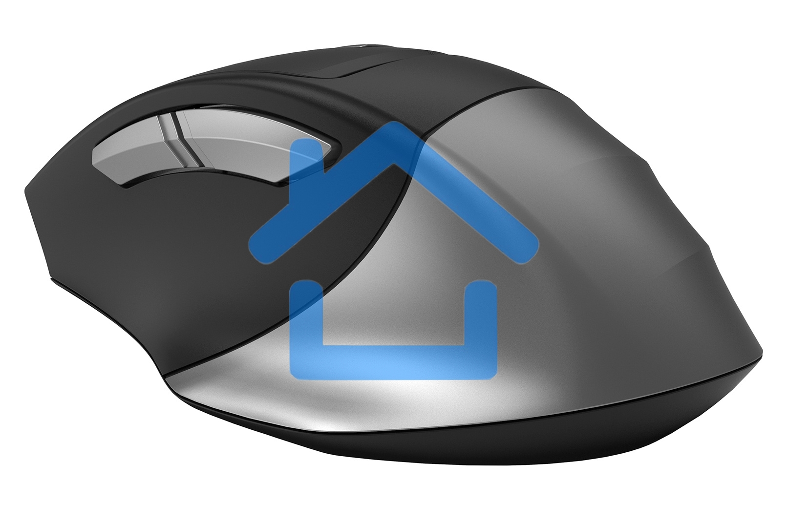 Мышь беспроводная A4Tech Fstyler FG35 серый/черный, 2000 dpi, радиоканал, USB, кнопки - 6