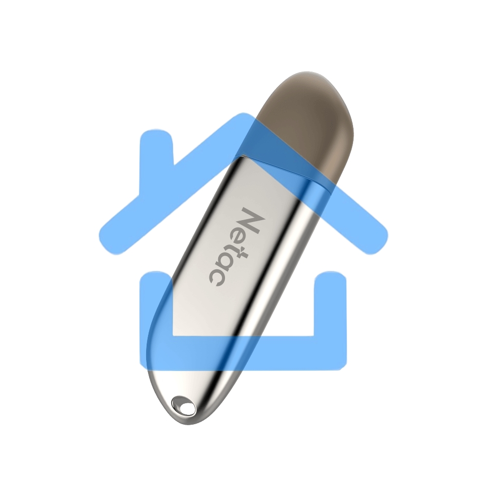 Флешка USB R/W Drive Netac U352 NT03U352N-128G-30PN, USB3.0 128Gb, retail version