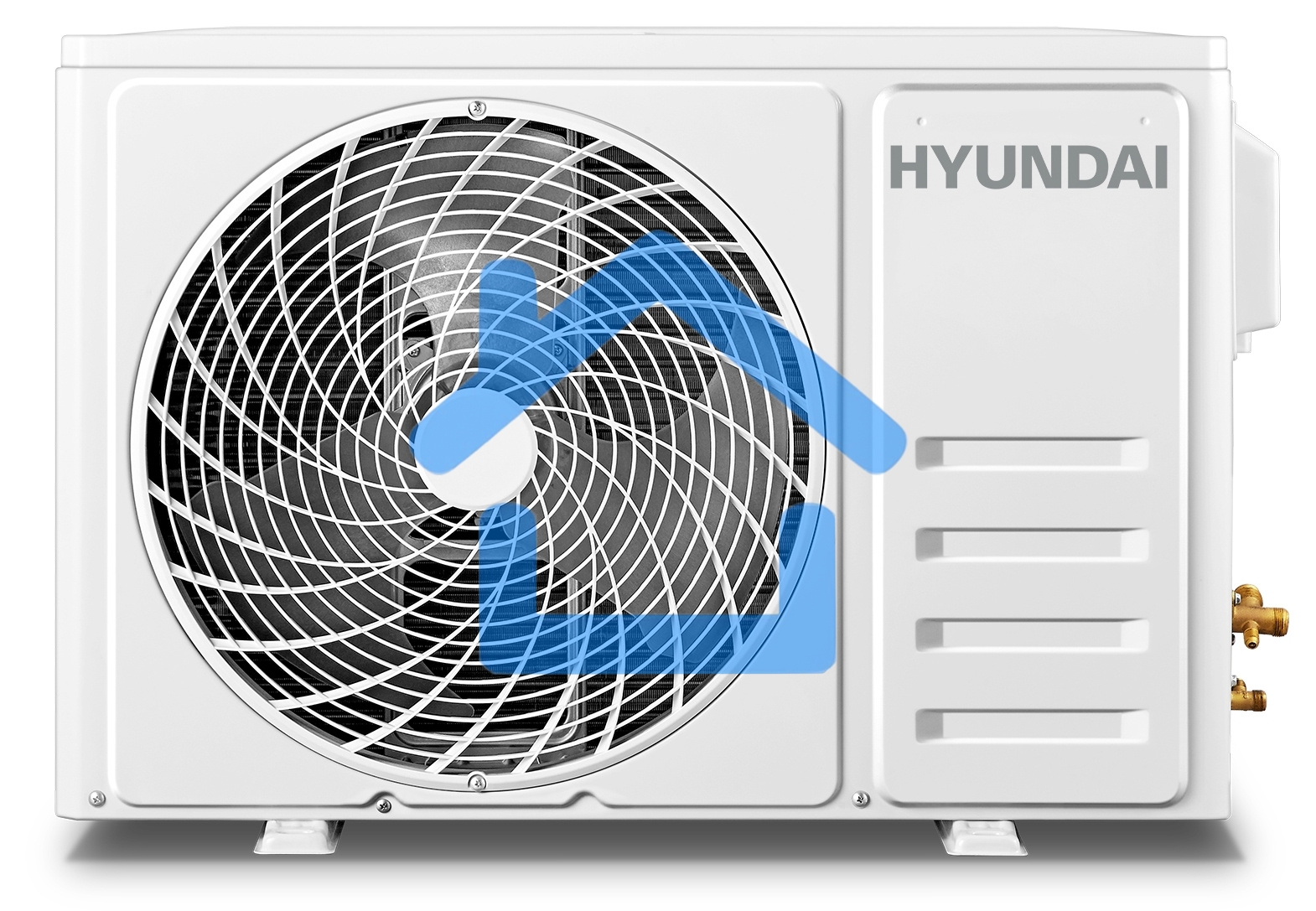 Кондиционер сплит-система Hyundai HAC-24/T-PRO 24000 BTU, 70 м², 31/47 дБ, охлаждение, обогрев, осушение, белый