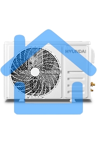 Кондиционер сплит-система Hyundai HAC-24/T-PRO 24000 BTU, 70 м², 31/47 дБ, охлаждение, обогрев, осушение, белый