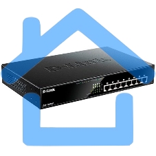 Коммутатор D-Link DGS-1008MP/B1A