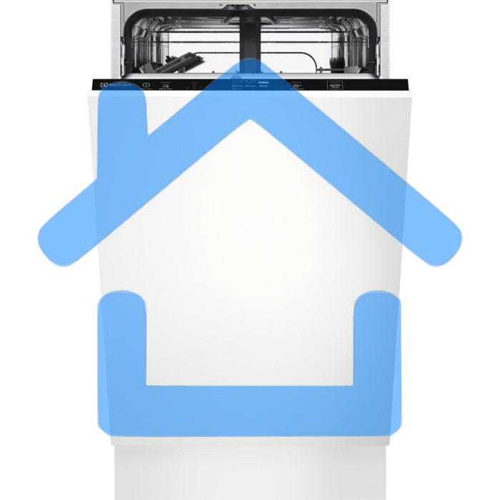 Встраиваемая посудомоечная машина Electrolux EEA22100L, черный, 44.6 см, 9 компл., 47 дБ, класс A+++