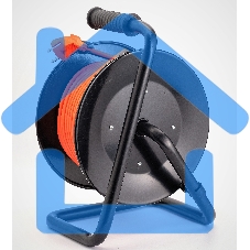 Удлинитель силовой Starwind ST-PSR4.40/G-16 4x4.0кв.мм 4розет. 40м ПВС 16A катушка темно-серый