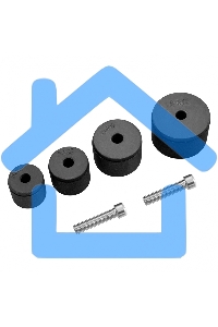 Насадки с тефлоновым покрытием к аппарату для сварки полипропилен. труб, 20,25,32,40 мм Kronwerk