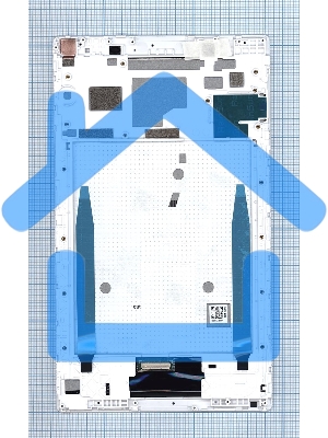 Модуль (матрица + тачскрин) для Lenovo Tab 4 TB-8504 белый с рамкой