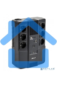 Источник бесперебойного питания Бастион SKAT-UPS 600 AI 220В 360Вт 1АКБ 7А·ч внутр. меандр. стаб-ция напр-я. 6 выходов (8998)