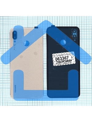 Задняя крышка для Huawei P20 Lite золотая