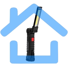 Фонарь многофункциональный с магнитом, крюком и клипсой, маленький Rexant