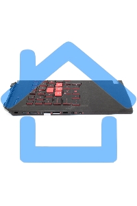 Клавиатура для ноутбука HP Omen 15-CE черная с подсветкой, Топкейс