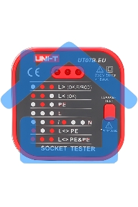 Тестер розеток UNI-T UT07B-EU 