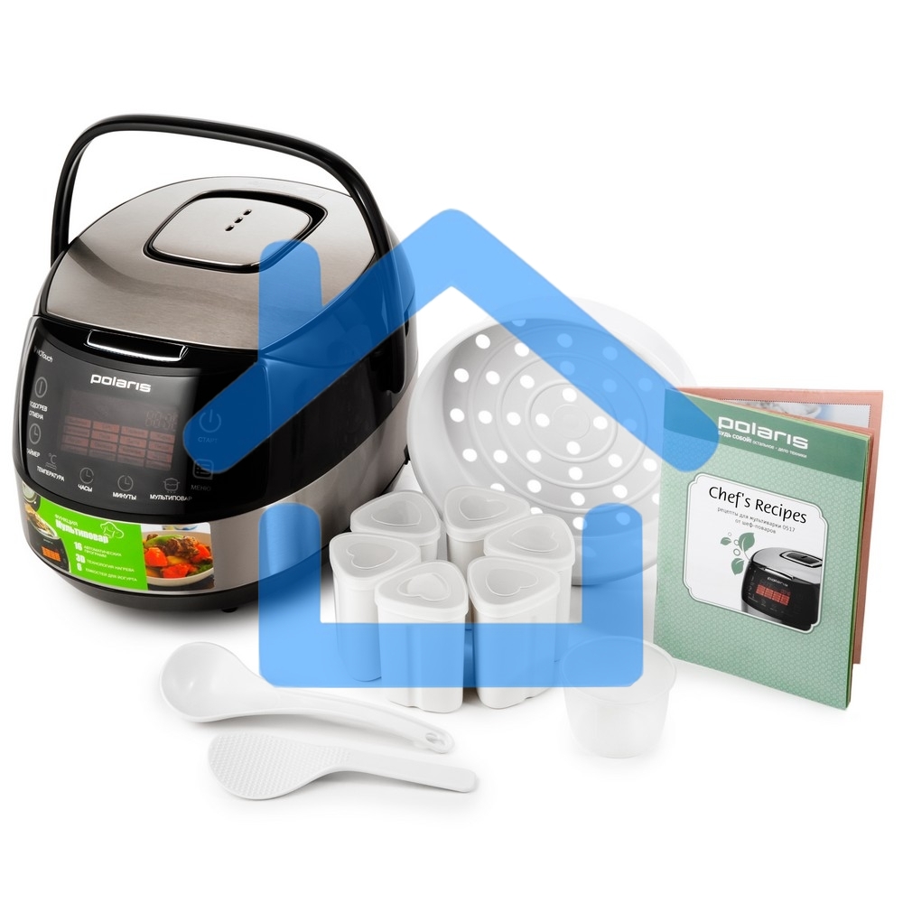 Мультиварка Polaris PMC 0517AD 5л 860Вт серебристый/черный