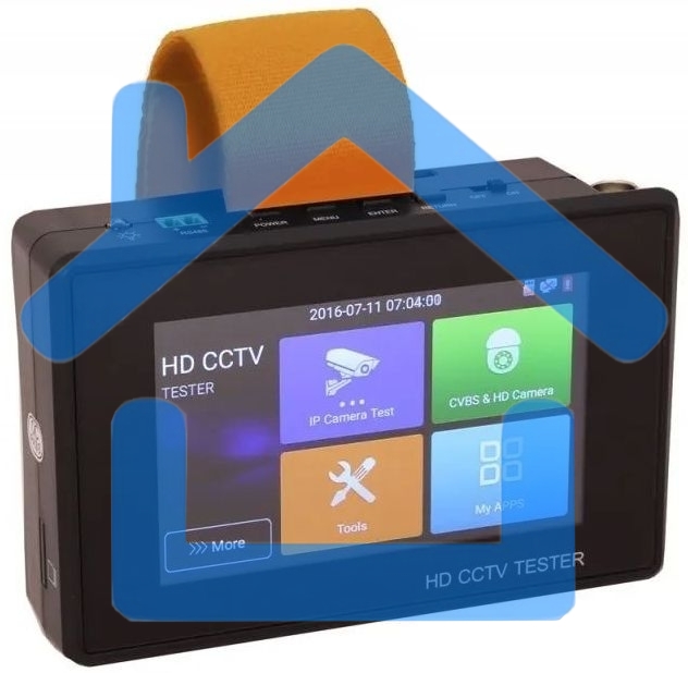 Универсальный наручный монитор-тестер Tezter TIP-H-4(Hand) AHD/CVI/TVI/CVBS и IP-видеосистем