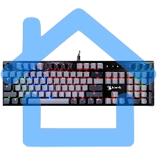 Клавиатура A4Tech Bloody B828N проводная USB черный/серый