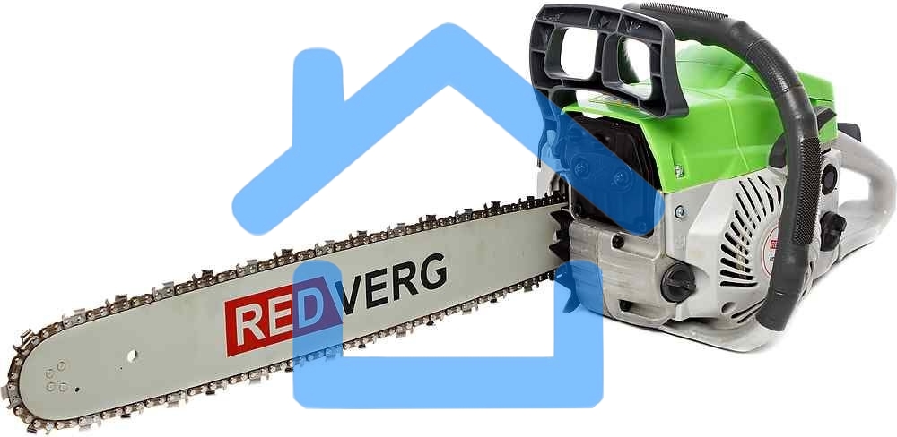 Бензопила RD-GC62-20. 2500Вт,3.00 л.с.,62,0см3, длина шины 50 см