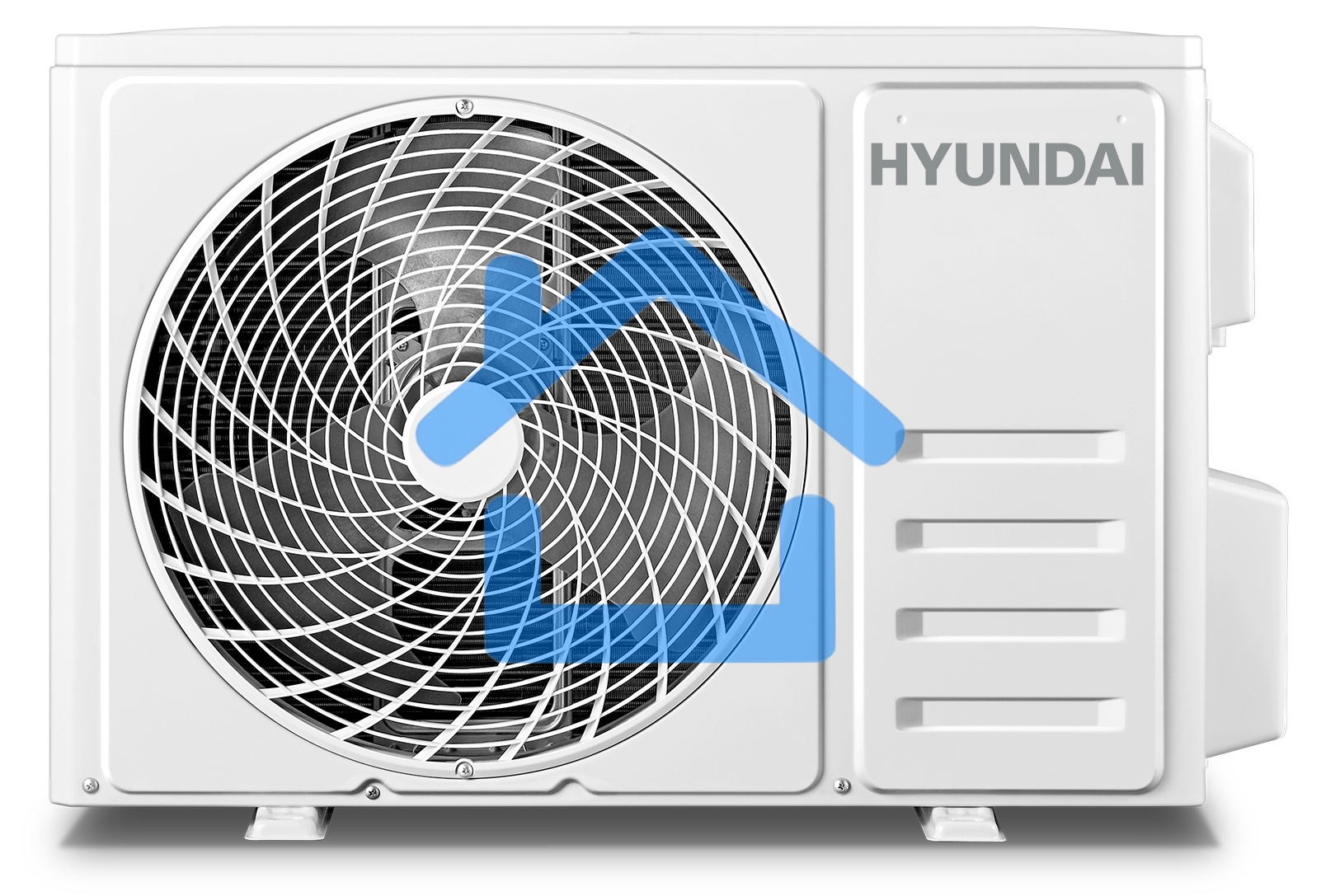 Кондиционер сплит-система Hyundai HAC-24/T-PRO 24000 BTU, 70 м², 31/47 дБ, охлаждение, обогрев, осушение, белый