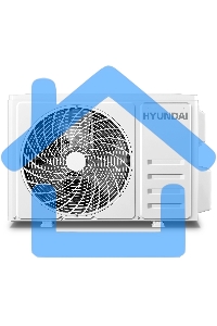 Кондиционер сплит-система Hyundai HAC-24/T-PRO 24000 BTU, 70 м², 31/47 дБ, охлаждение, обогрев, осушение, белый