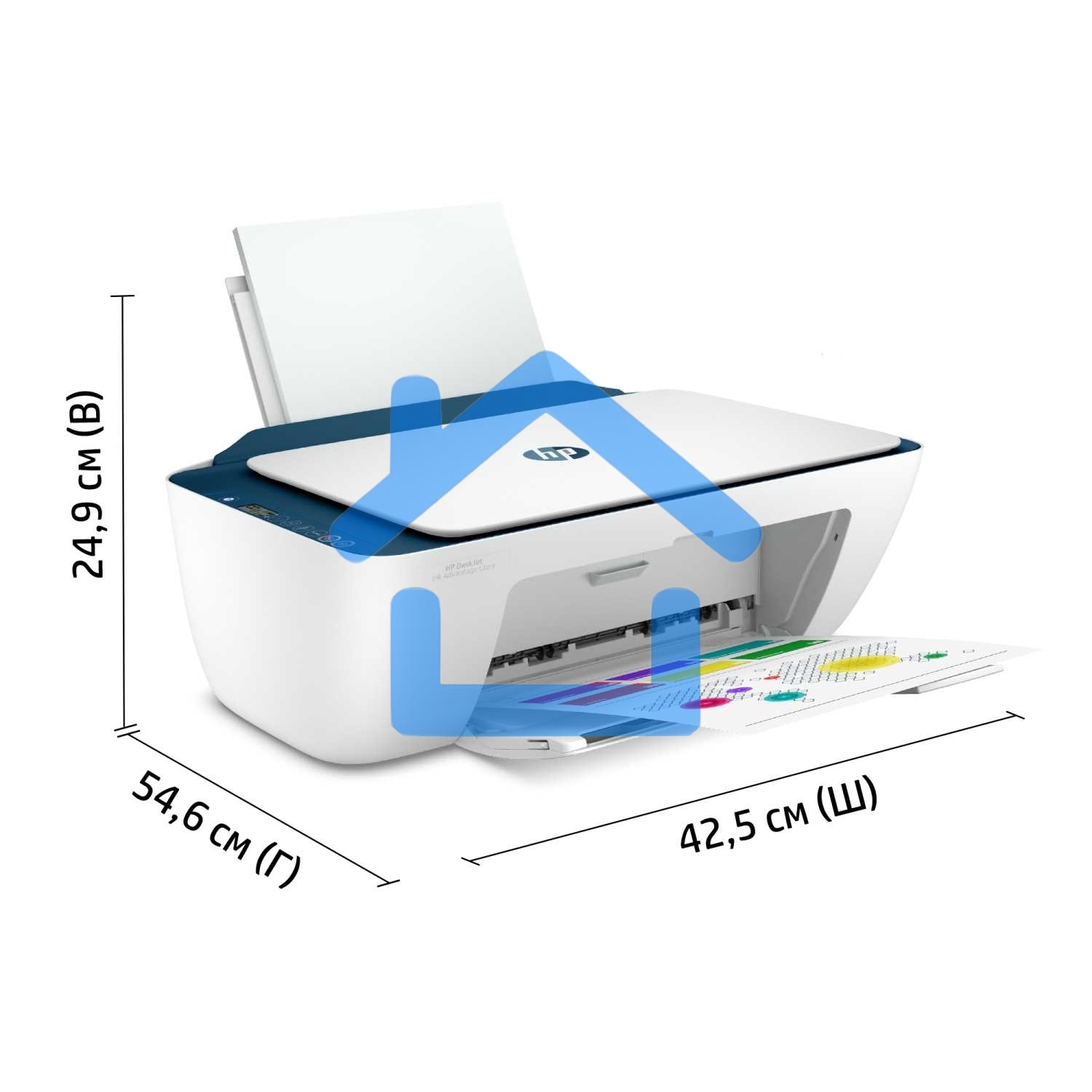 МФУ струйное HP DeskJet Ink Advantage Ultra 4828 (25R76A), A4, цветной, печ. до 7.5 стр/мин. (ч/б) до 5.5 стр/мин. (цвет), 1200x1200dpi, USB, Wi-Fi, Air Print, Mopria