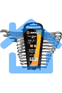 Набор комбинированных ключей ВИХРЬ 12 шт. 6-22 73/6/5/8