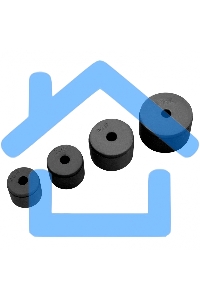 Насадки с тефлоновым покрытием к аппарату для сварки полипропилен. труб, 20,25,32,40 мм Kronwerk