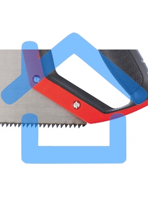 Ножовка Matrix по дереву,450 мм,зуб 2D,каленый крупный зуб 5-6 TPI,двухкомп.рук-ка MASTER