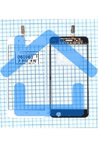 Сенсорное стекло (тачскрин) для Vivo Y55s, белое