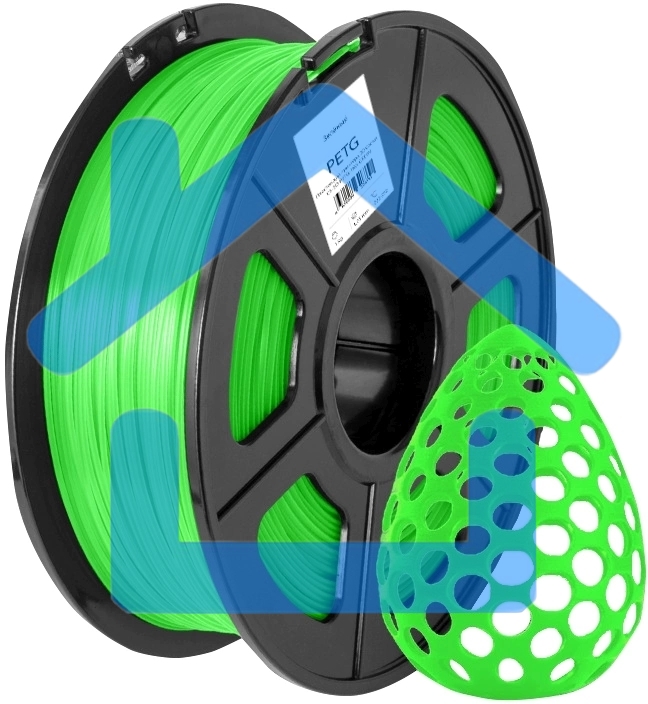 Пластик для принтера 3D Cactus CS-3D-PETG-1KG-T-GREEN PETG d1.75мм 1кг 1цв.