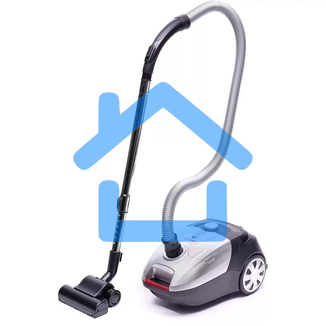 Пылесос Sharp ECJB19RS серебристый, 350/1900 Вт, уборка сухая, пылесборник мешок 2.3 л