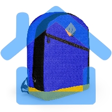 Рюкзак ExeGate Start D1541 Blue, синий, полиэстер, 15.6